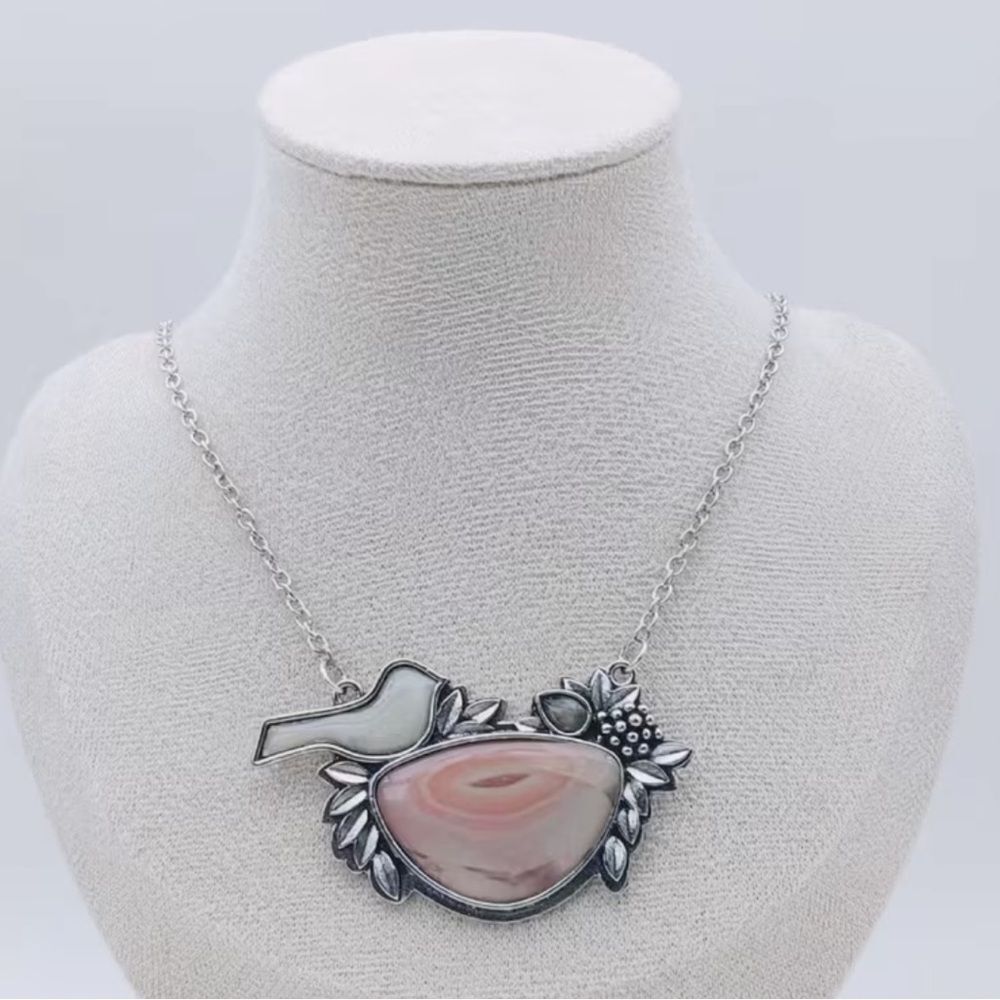 Boho bird Necklace N1970 - Picture 2 of 6
